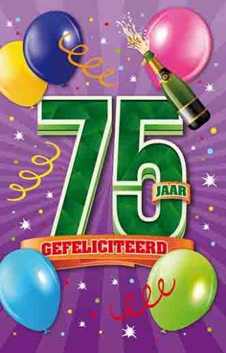 Budget 75 jaar